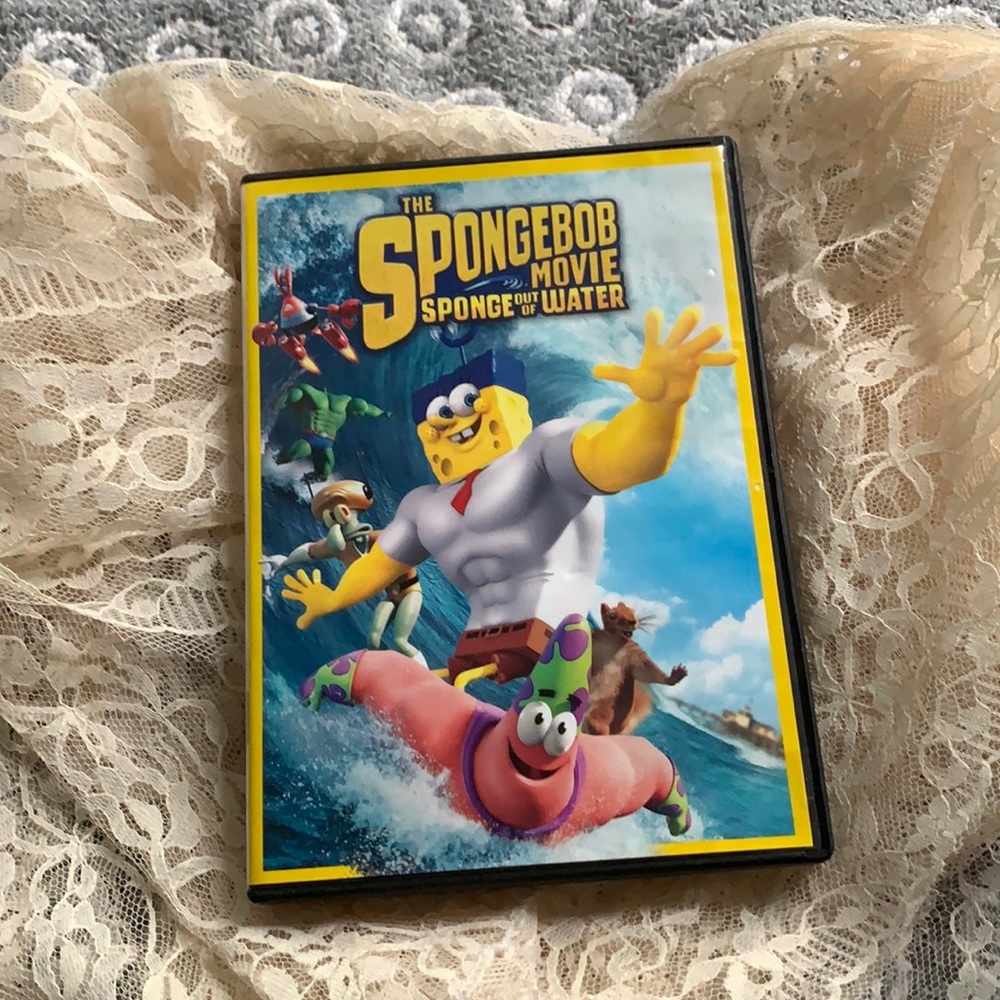 The SpongeBob Squarepants Movie: Sponge out of Water (DVD, 2015) Pre owned